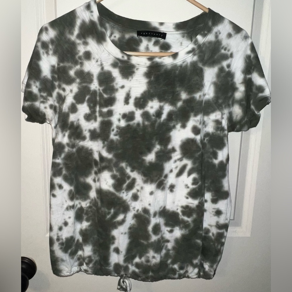 Sanctuary Green Tye Dye Shirt